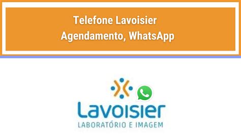 lavoisier telefone agendamento